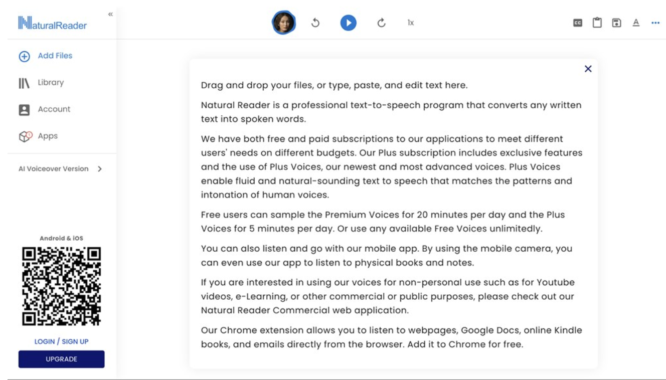 How to use NaturalReader text to speech?