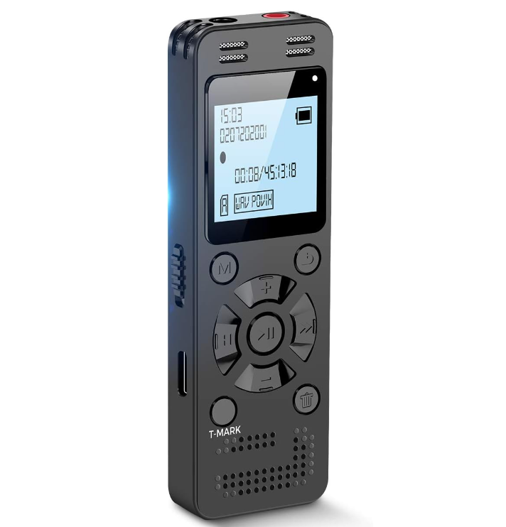 EVIDA 32GB digital voice recorder