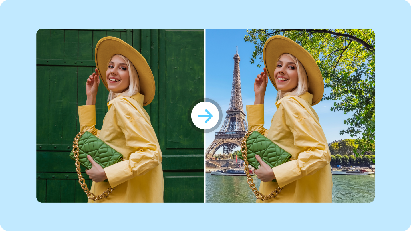 Alterar fundo de imagem grátis online