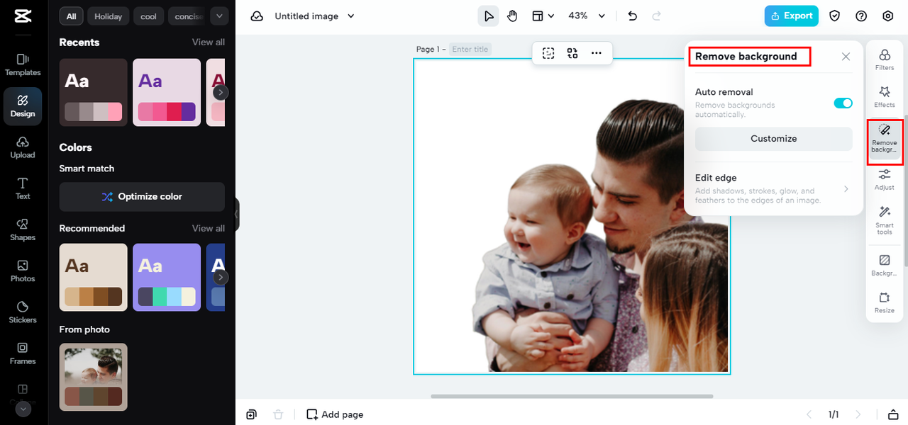 ai-powered background removal