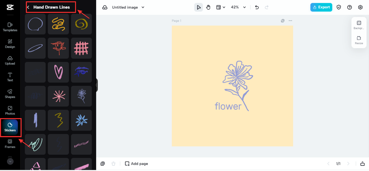 Pick a sticker for your fashion logo