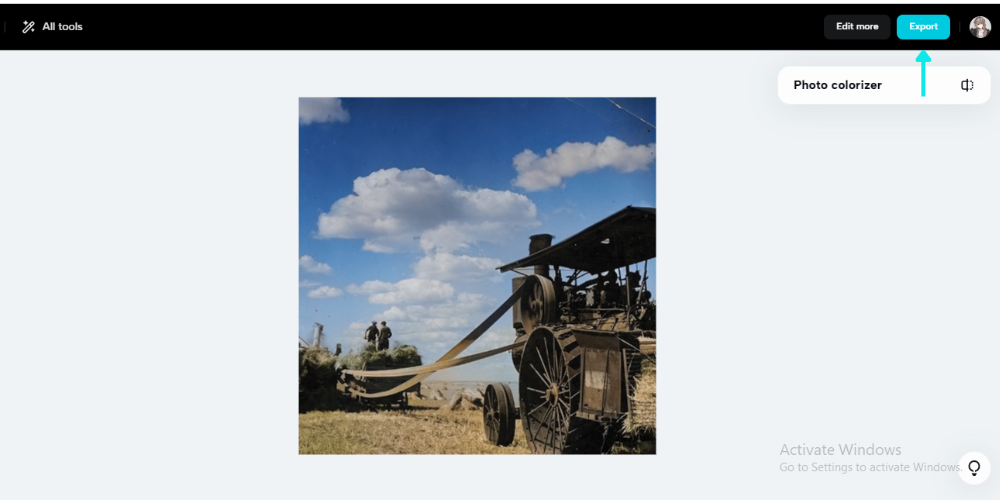 Time to shine – export