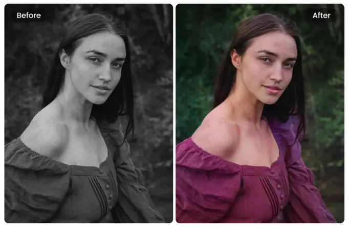 colorizing black and white photos
