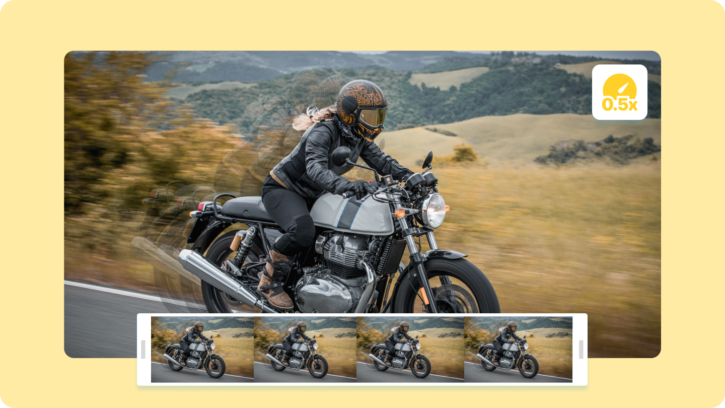 Videoyu Slow Motion 'a koyun