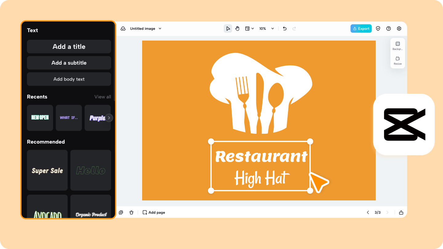 restaurant logo design