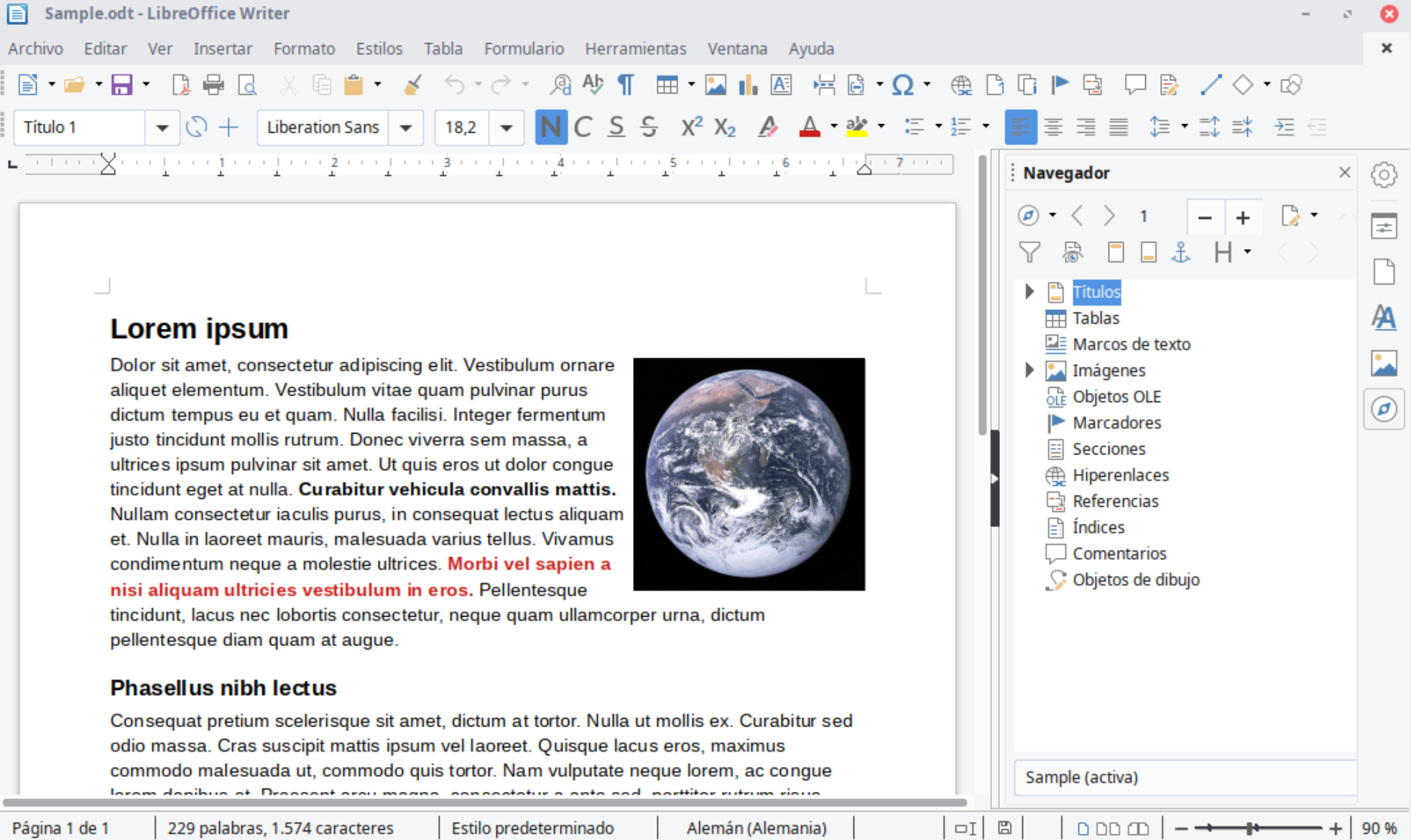 LibreOffice Writer