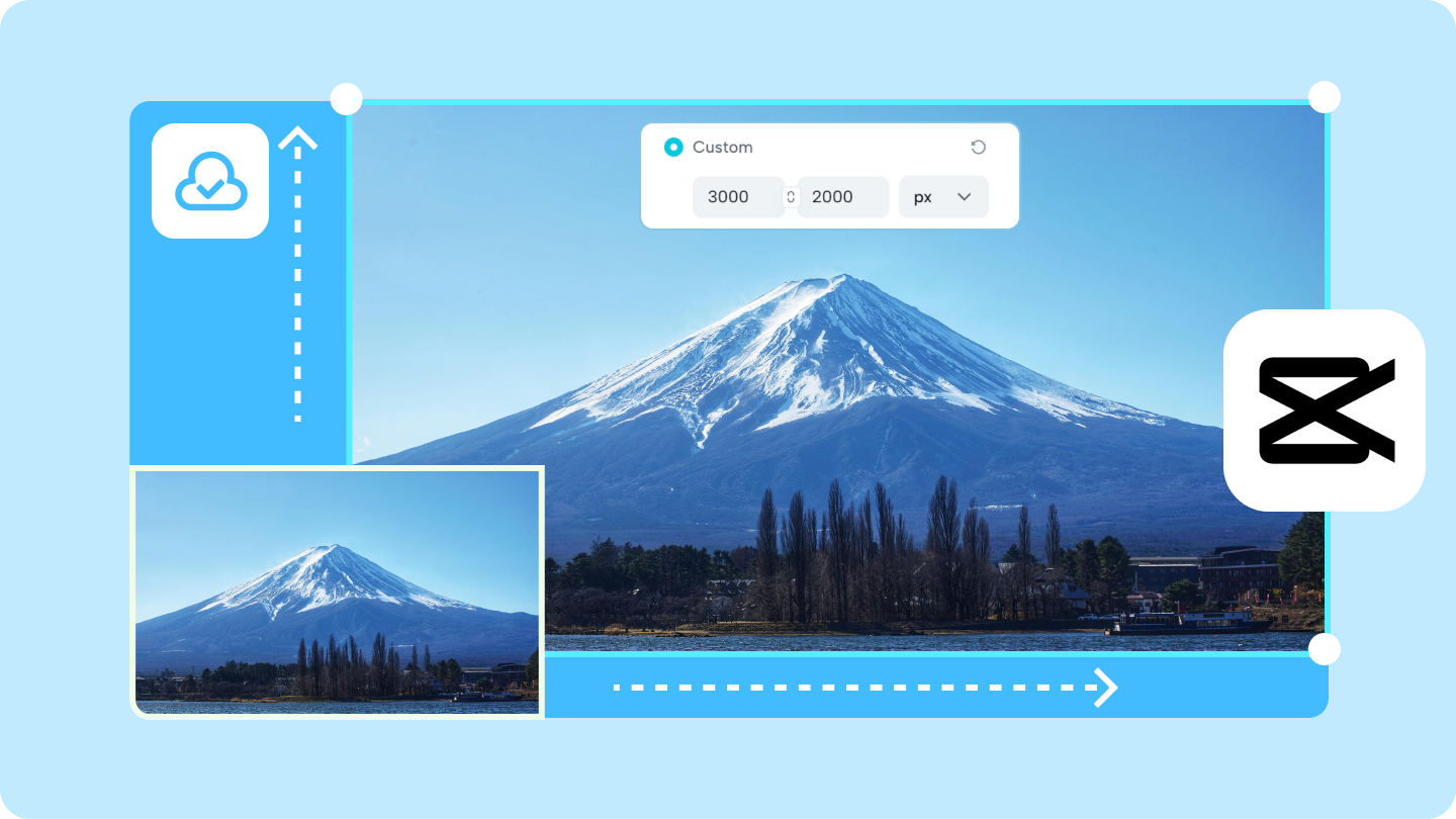 Cambiar el tamaño de una imagen en línea