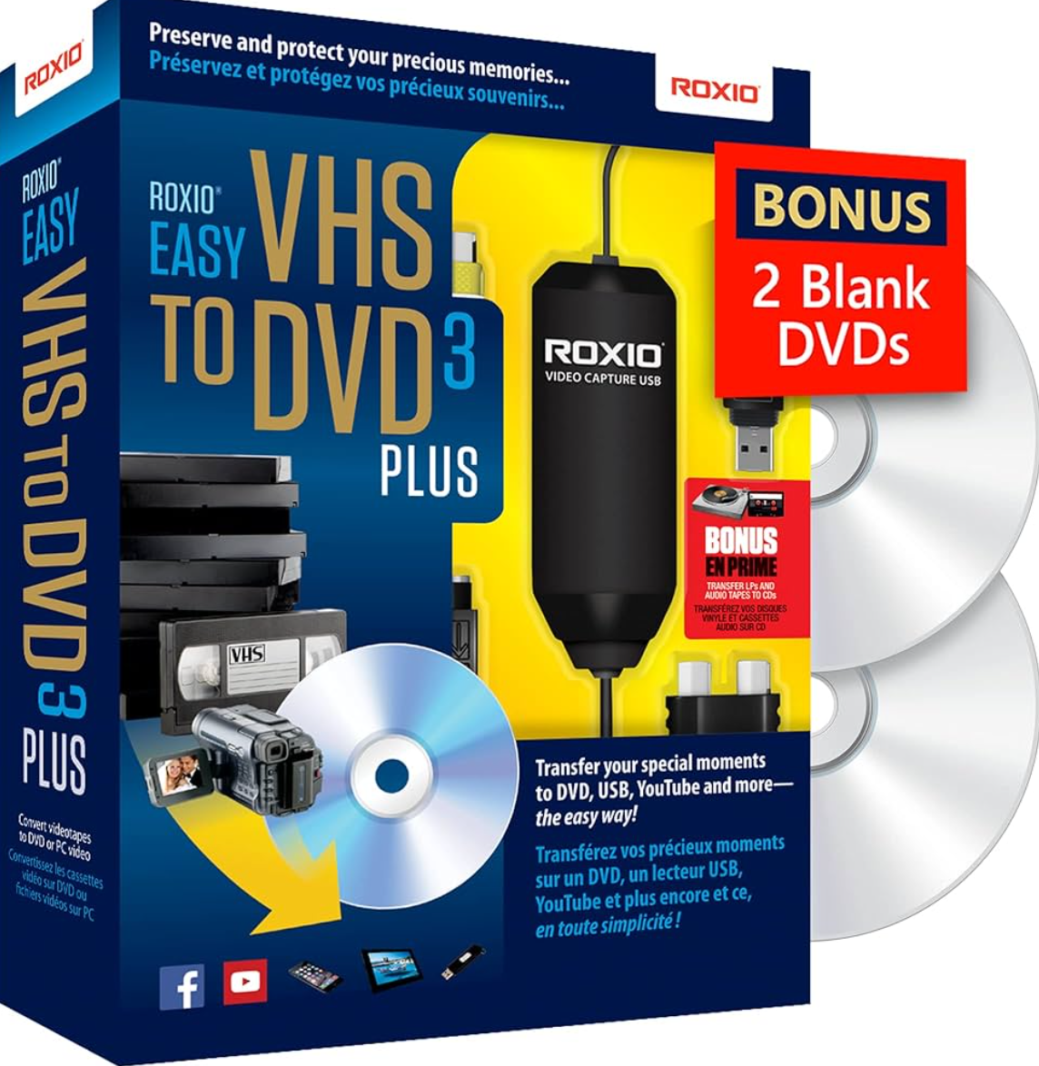 Roxio Easy VHS to DVD 3 Plus