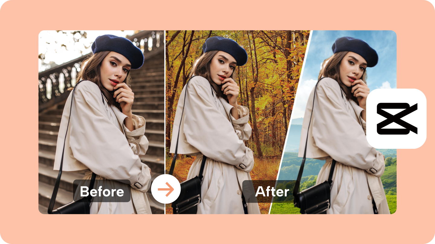 hoe kan ik een foto achtergrond veranderen