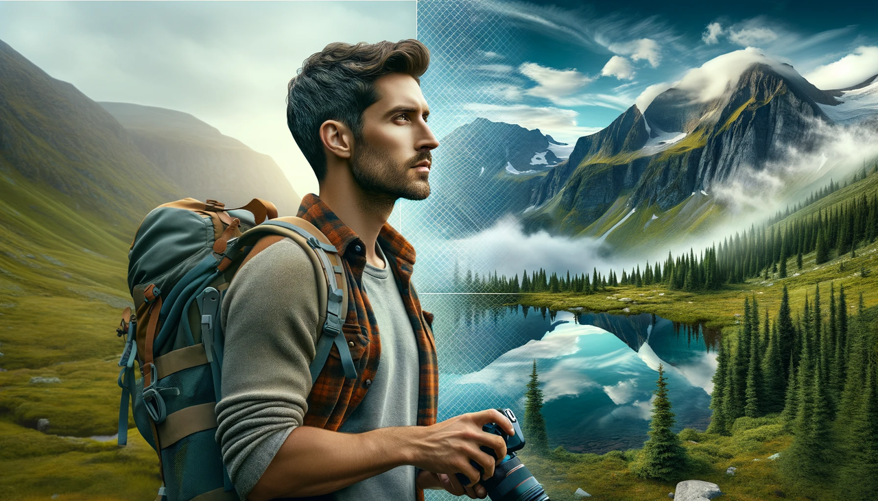 Before & after magic