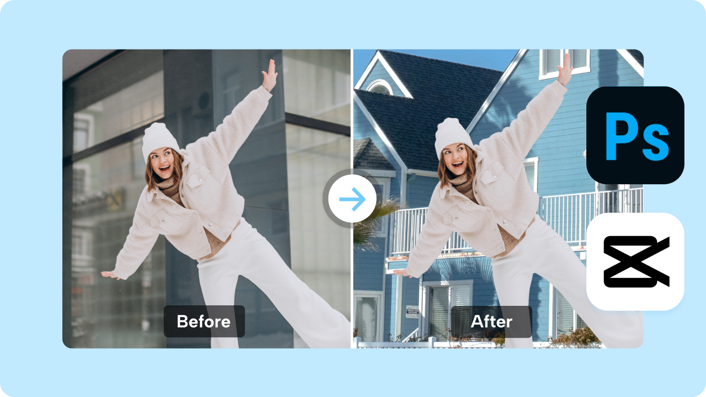 כיצד לשנות רקע בפוטושופ