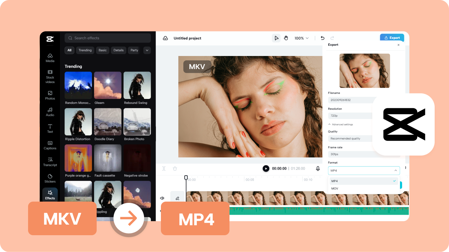 Melhor conversor de MKV para MP4 grátis para Mac - rápido e fácil