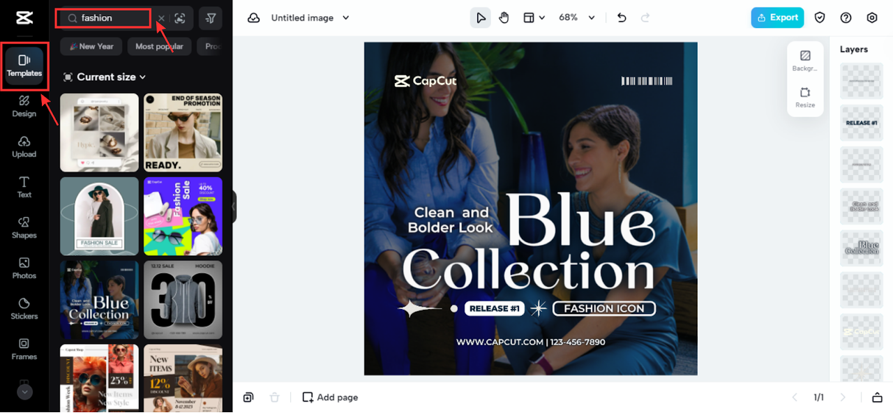 Free shop and business templates