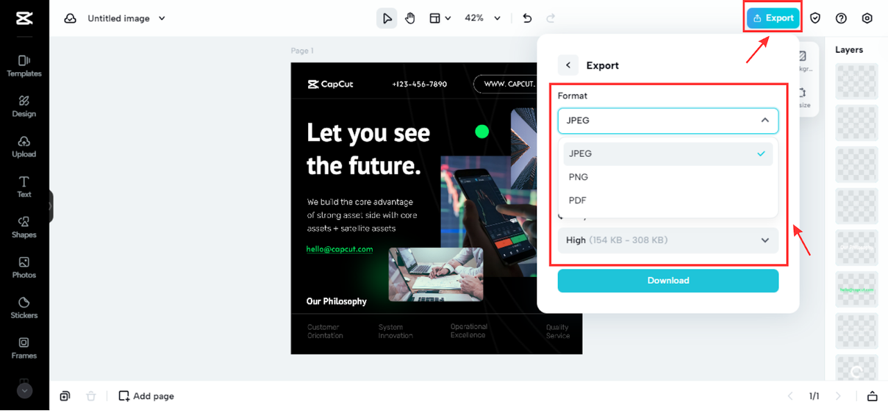 File format adjustment