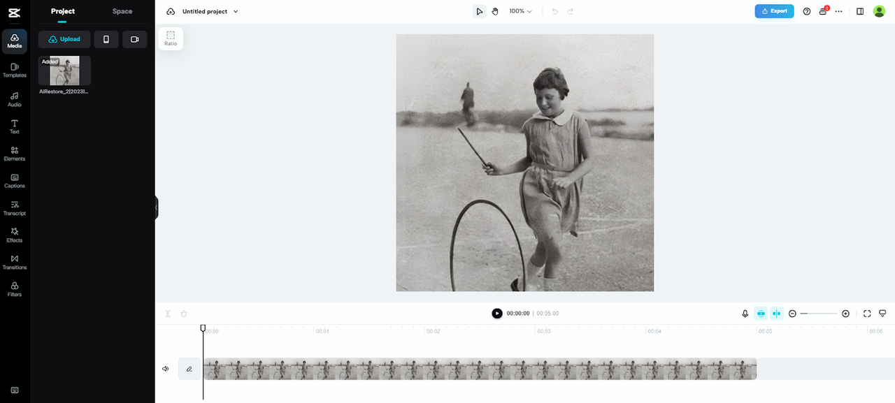 Various editing options