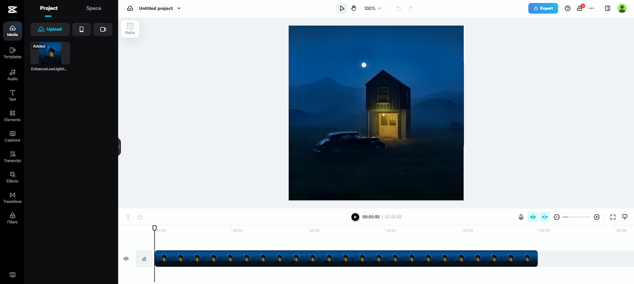 Various editing options