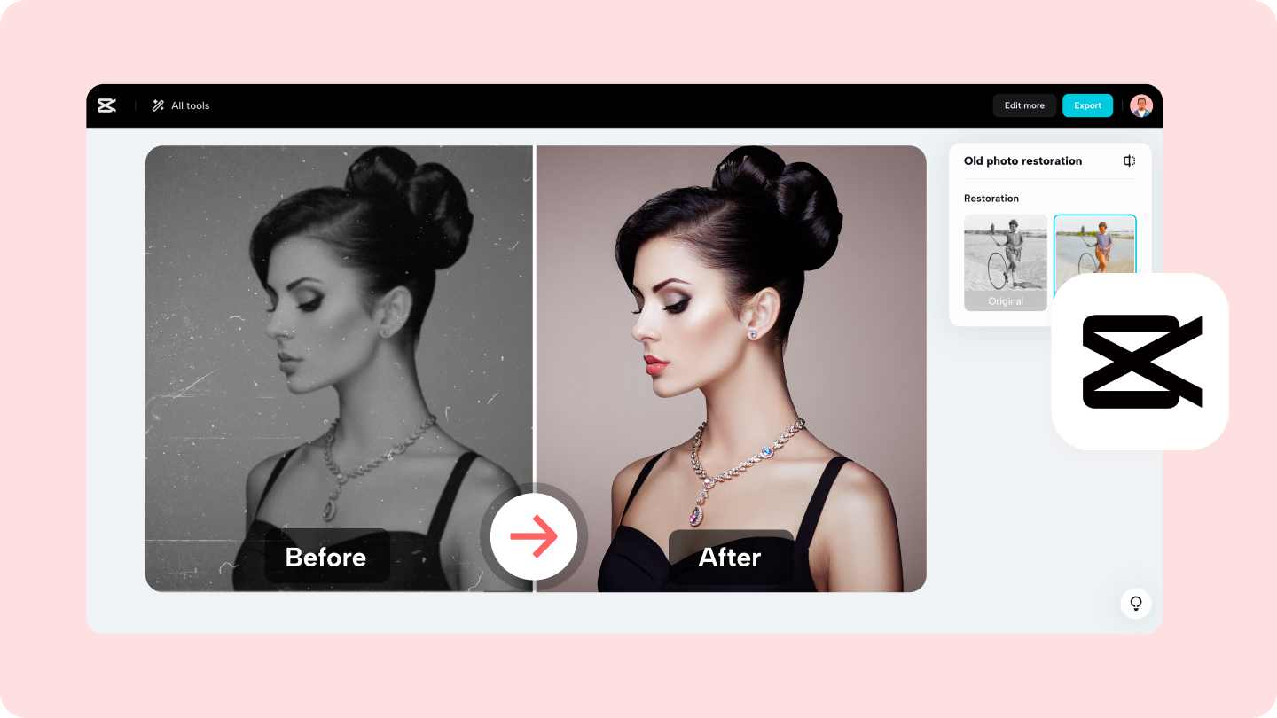 Foto antigua a nueva foto