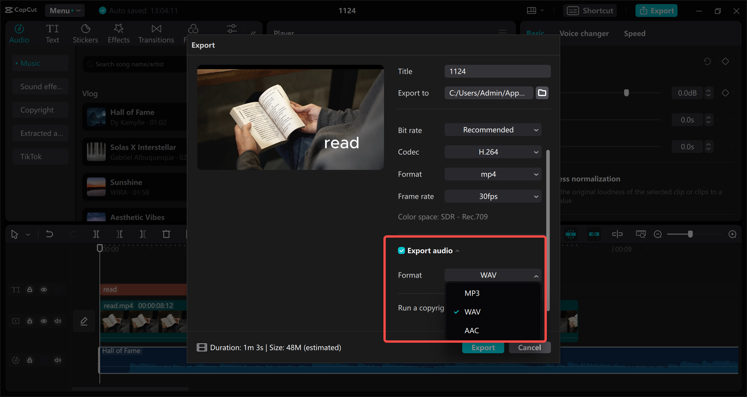 CapCut desktop video editor