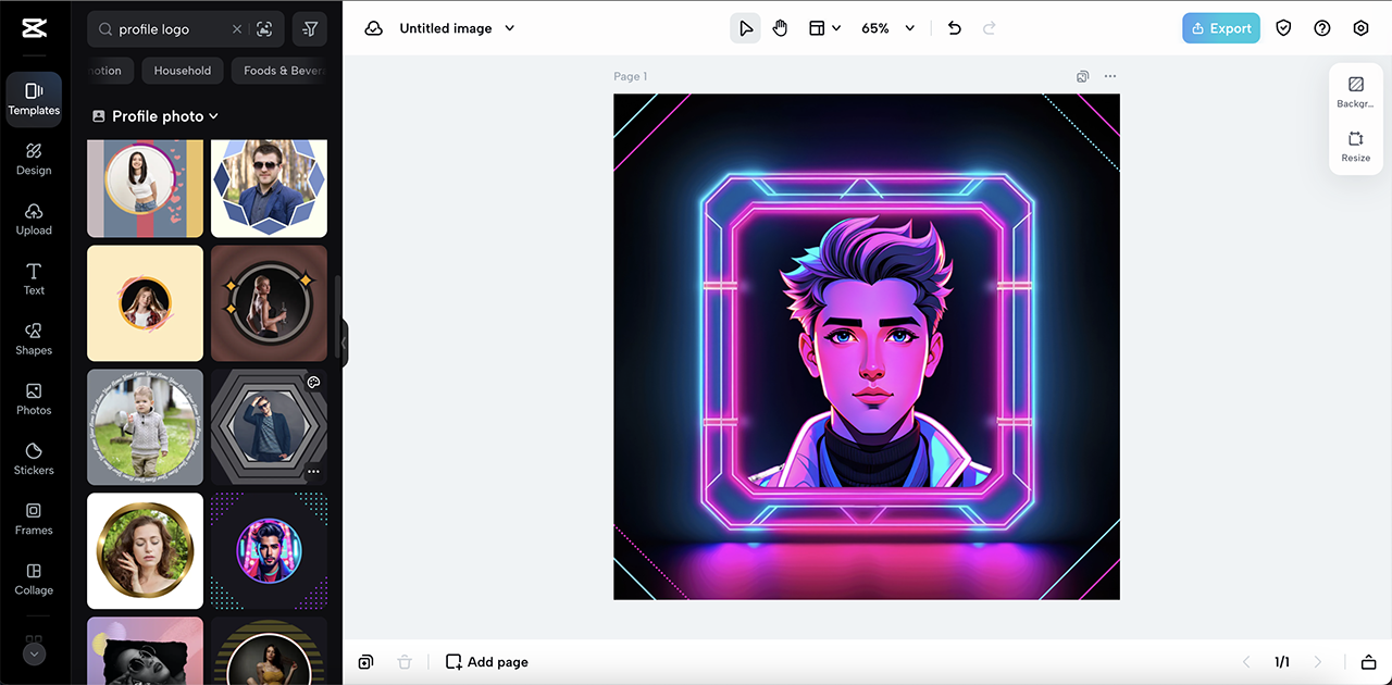 YouTube profile logo