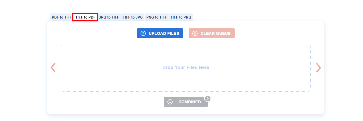 choose pdf as the output format