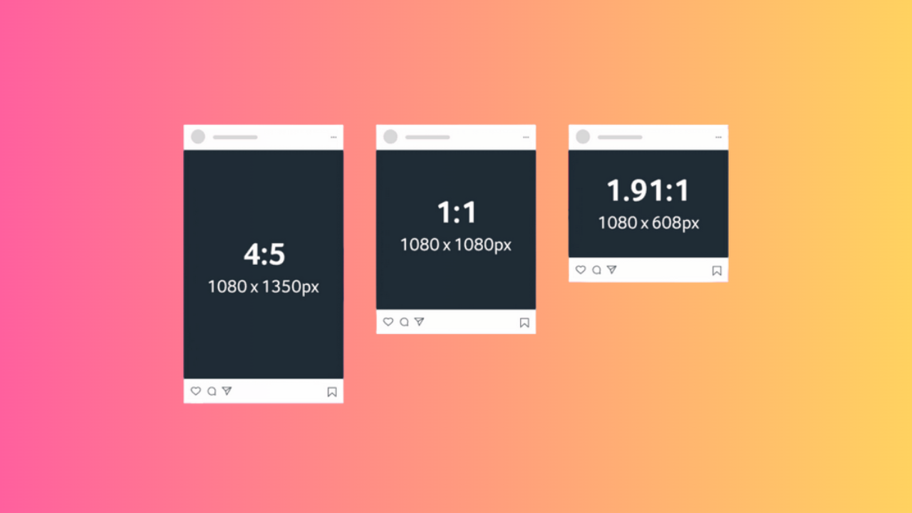 Ideal Instagram portrait sizes