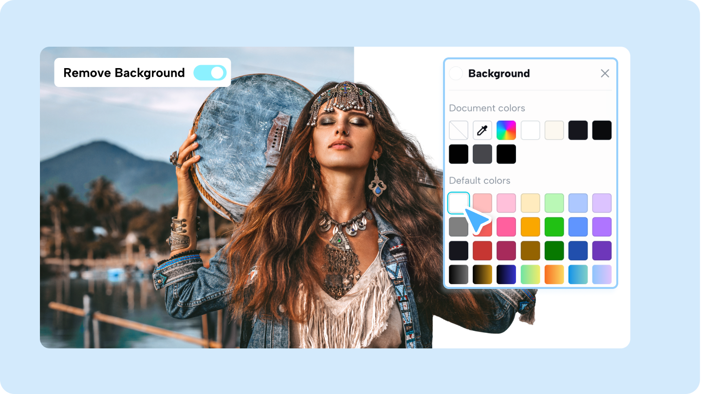 Photo Editor to Change Background Color