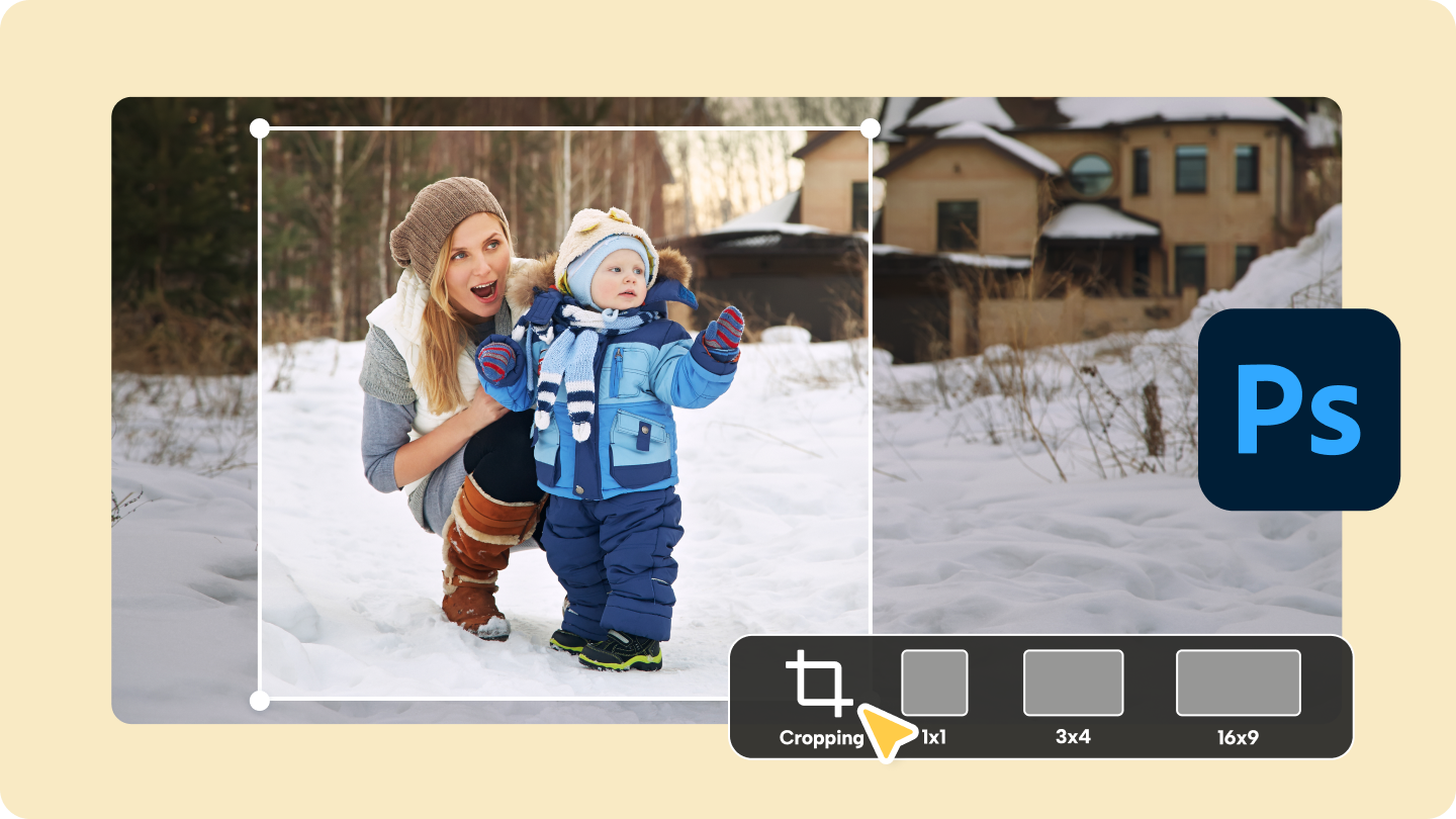 crop a photo in photoshop