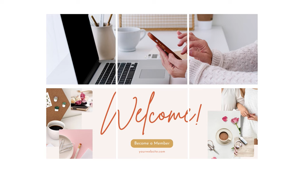 Instagram banner example