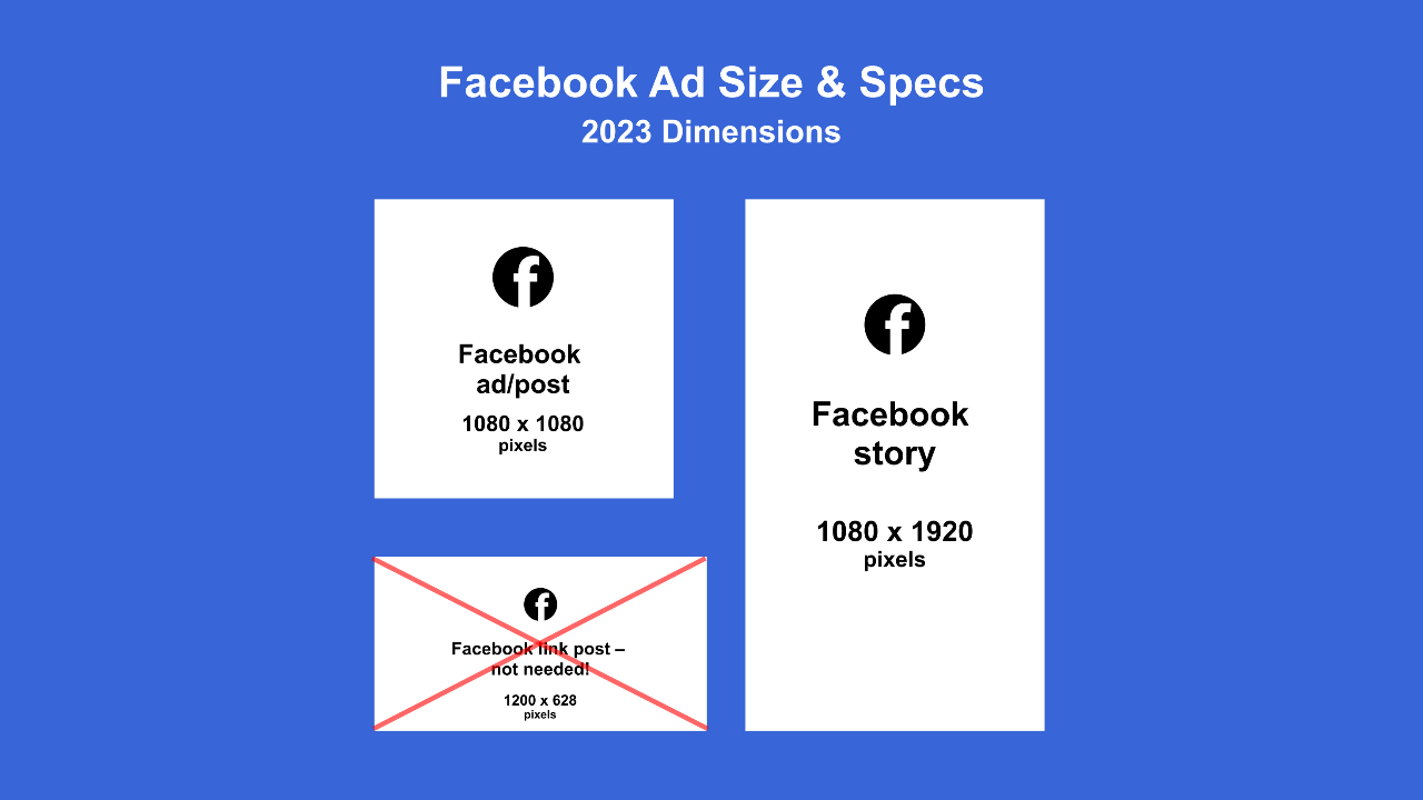 Facebook post size