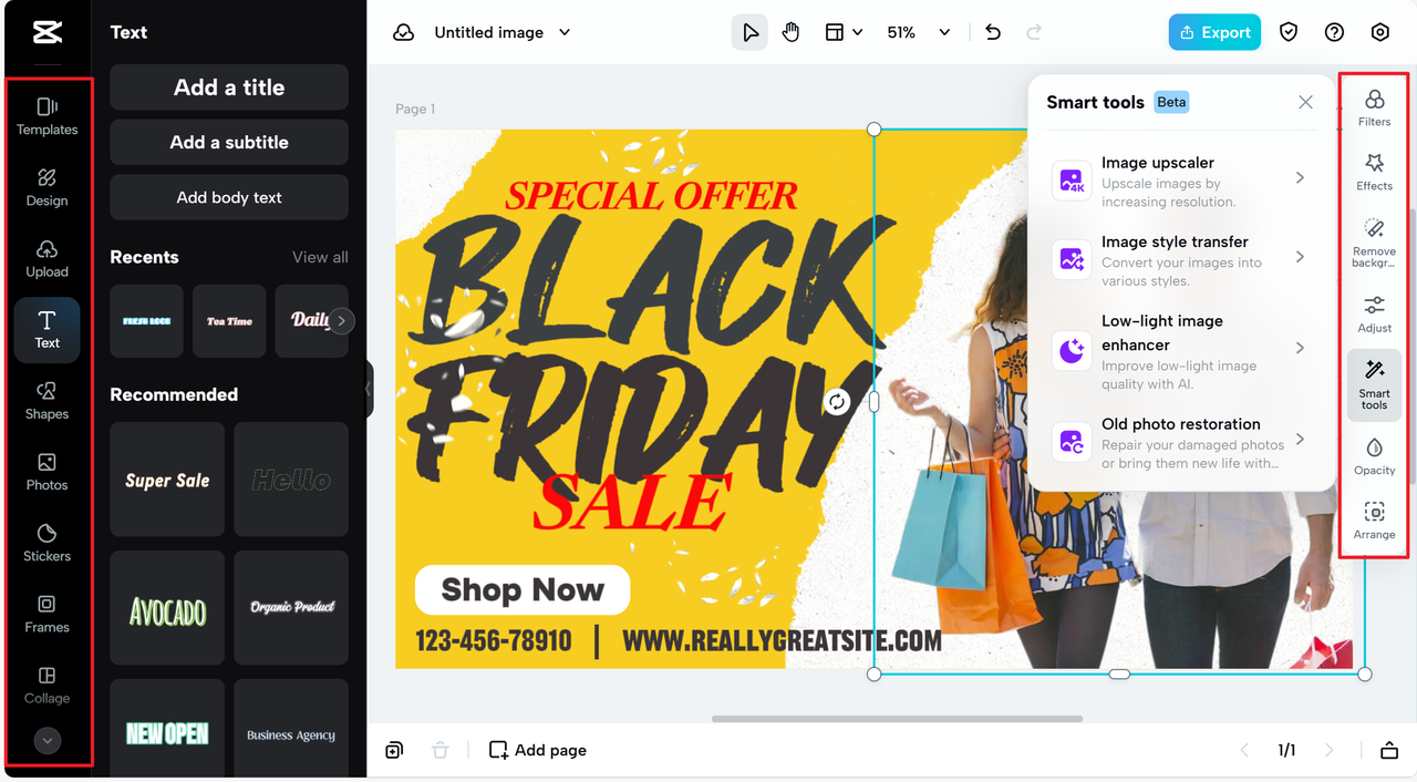 CapCut Online free editing tools and media resources