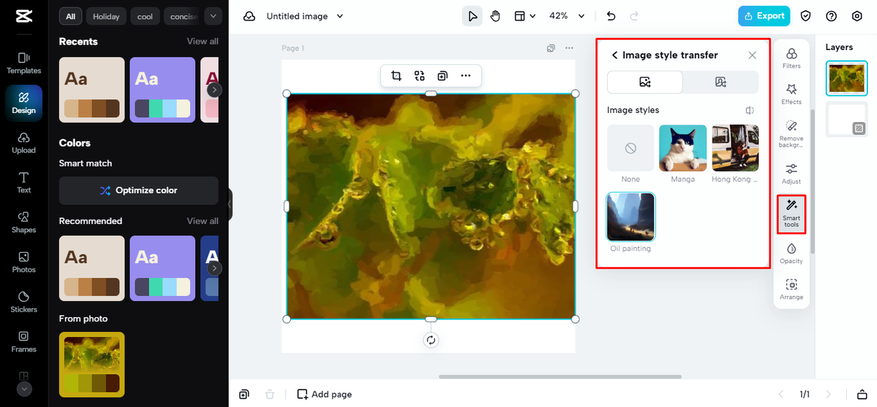 image style transfer