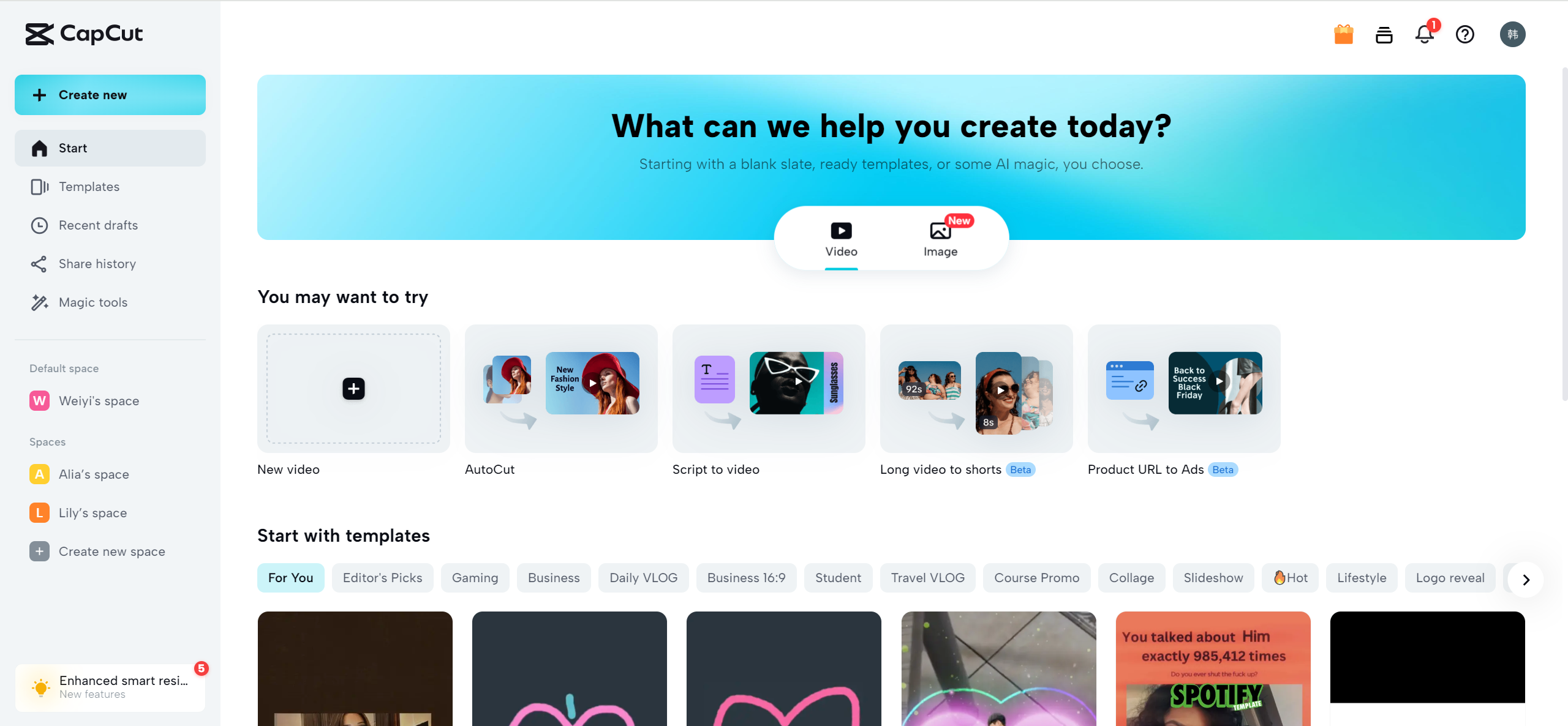 Explore the CapCut online text editor for video editing