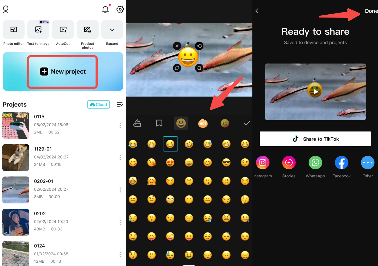 How to add stickers to videos on phone?