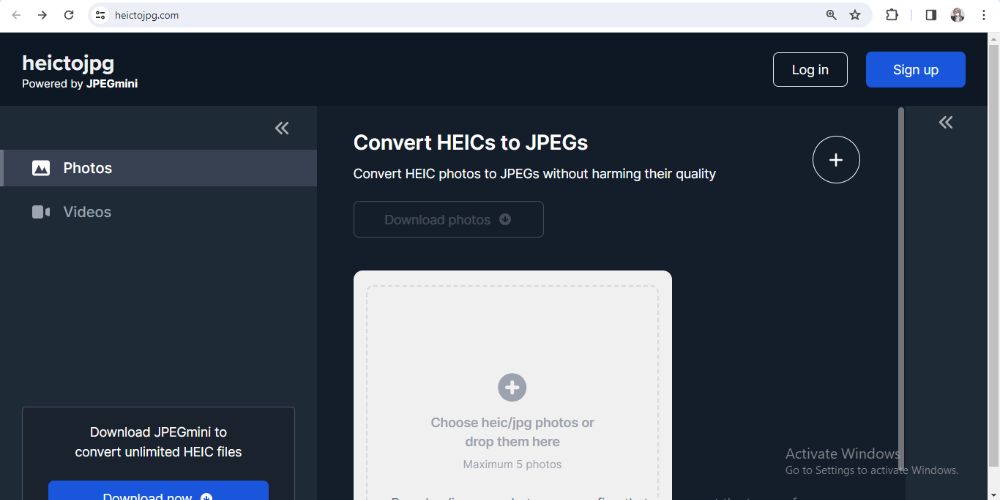 open heic to jpg converter