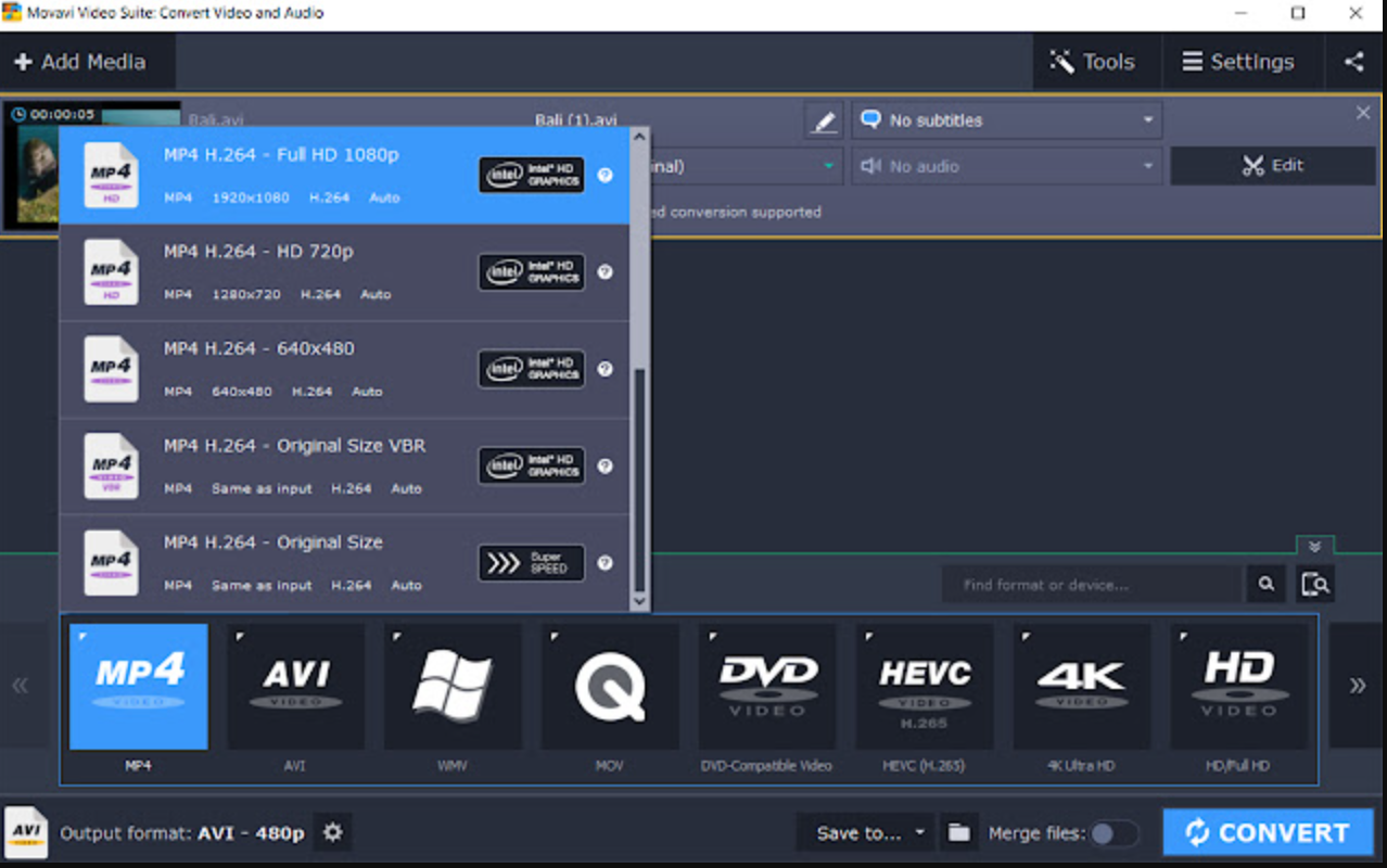 Movavi Video Converter