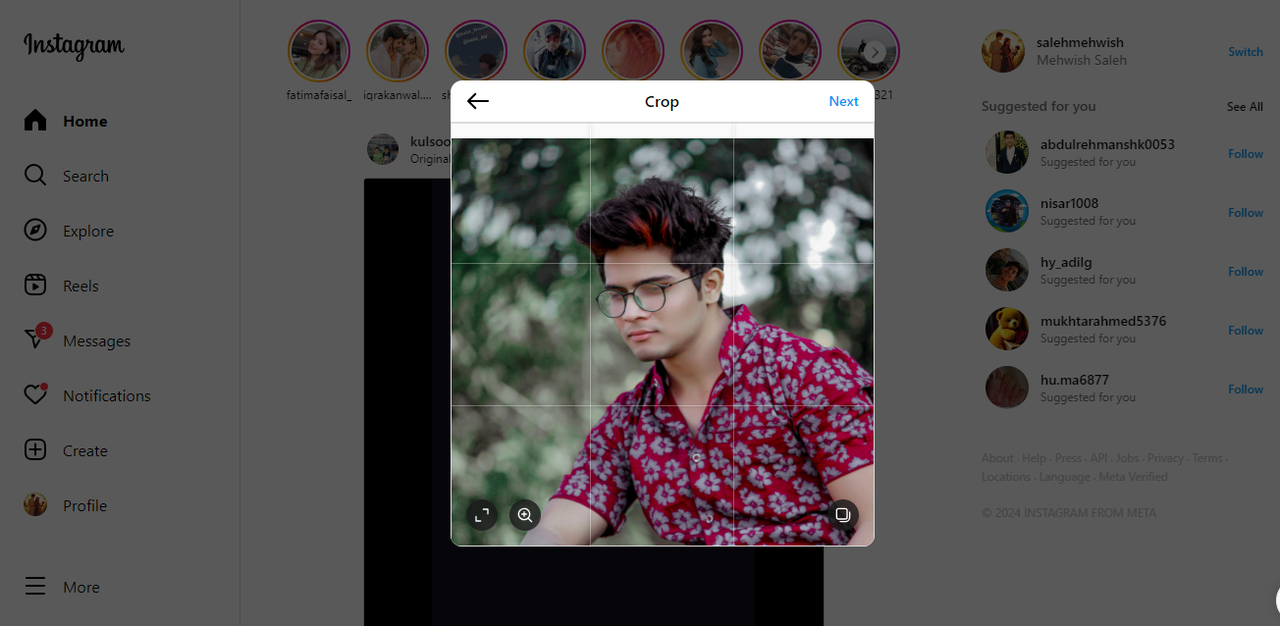 utilize the grid feature 