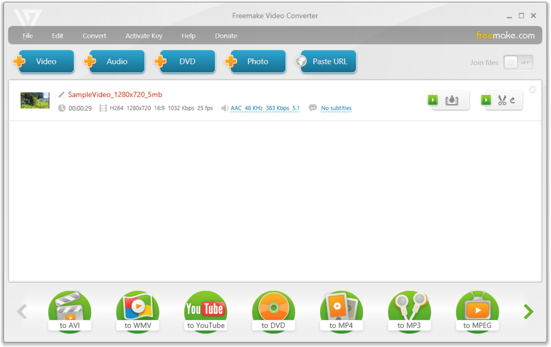 Freemake Video Converter
