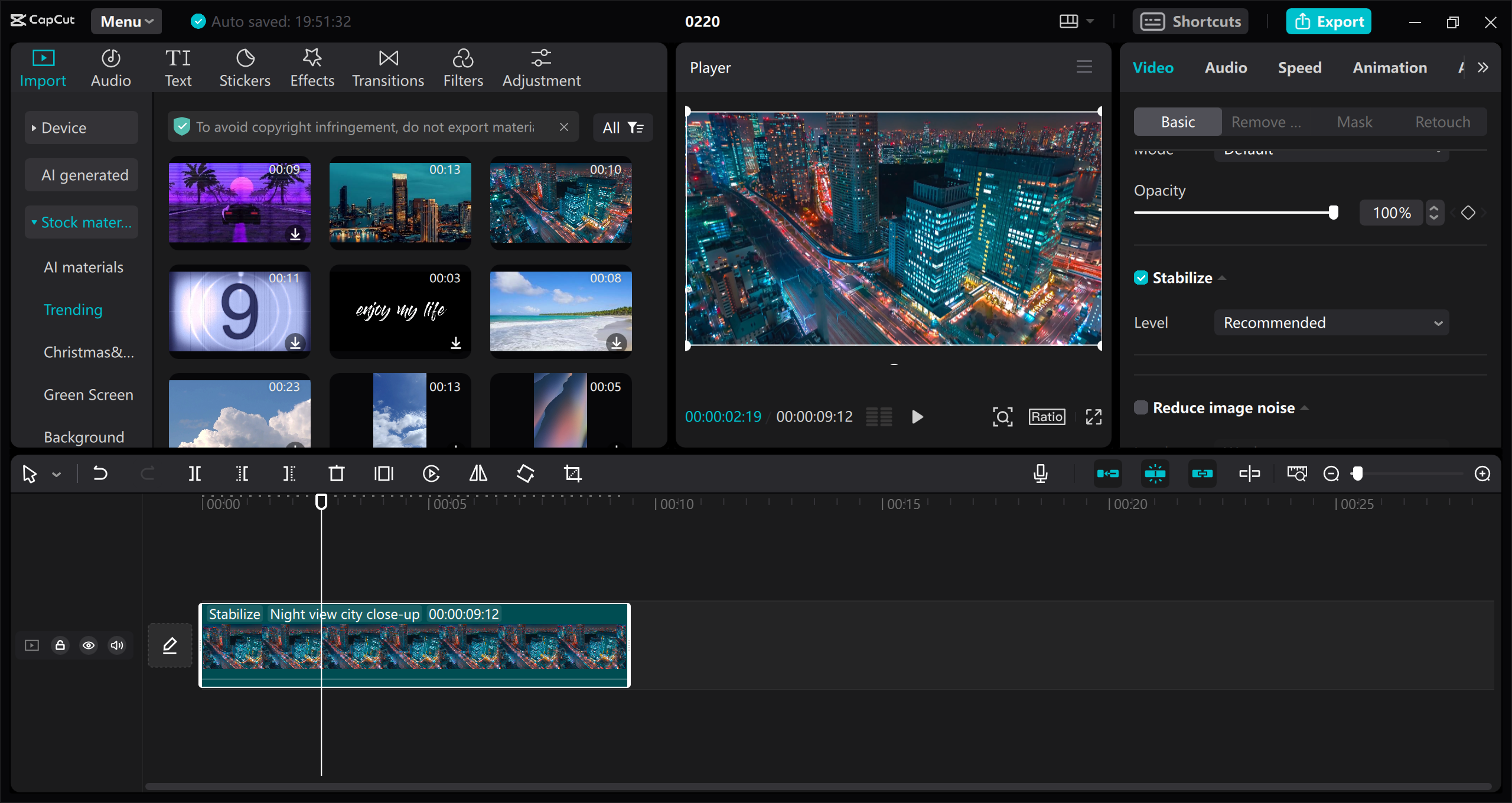 Best WMV to MP4 converters freeware: CapCut desktop video editor