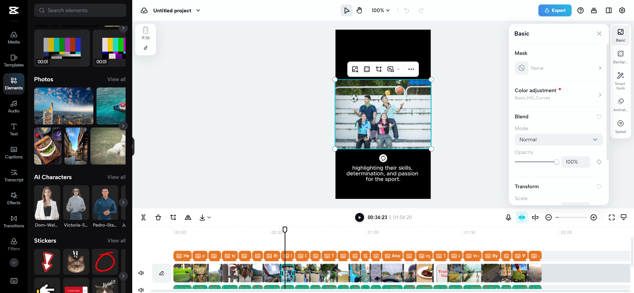 Explore smart video editing tools with CapCut online video editor