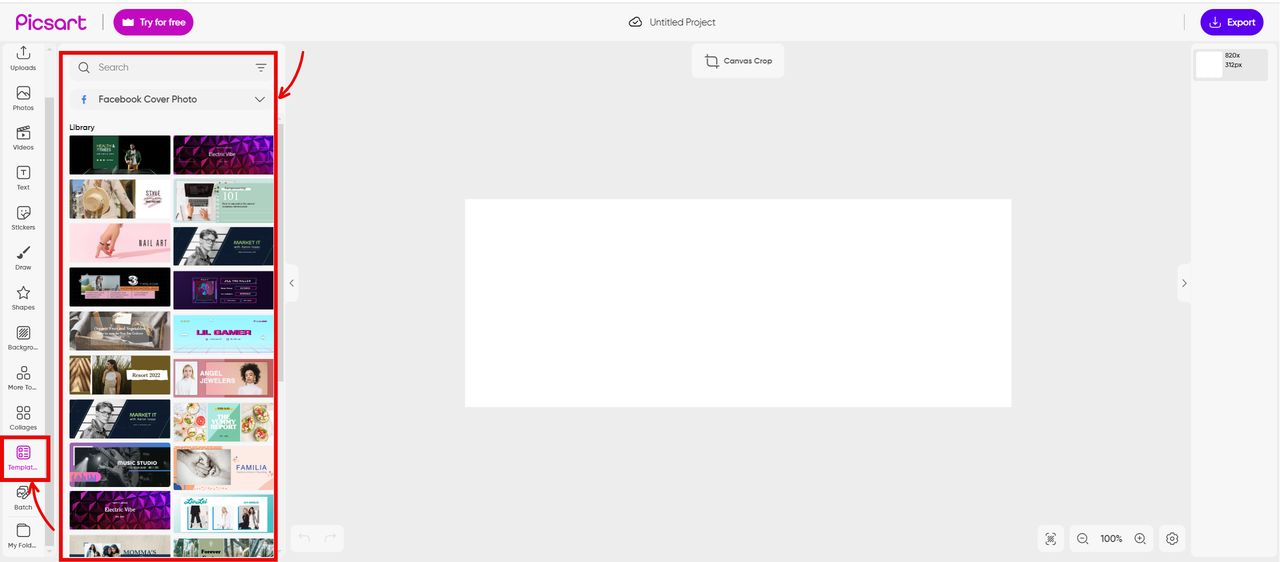 Facebook cover photo templates