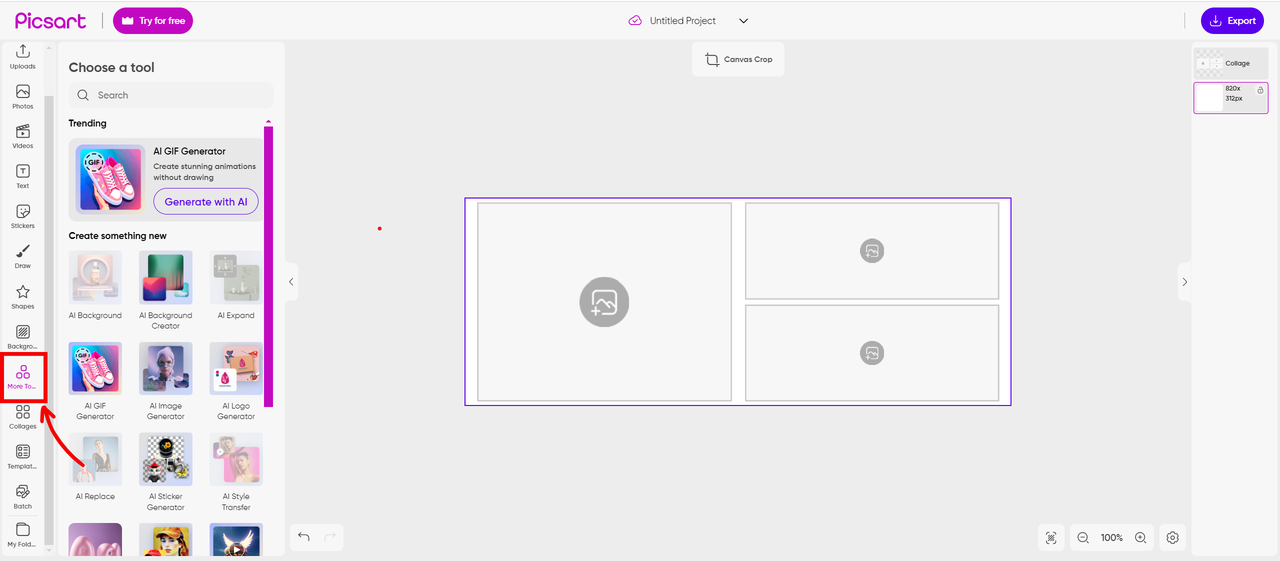 enrich the photo collage