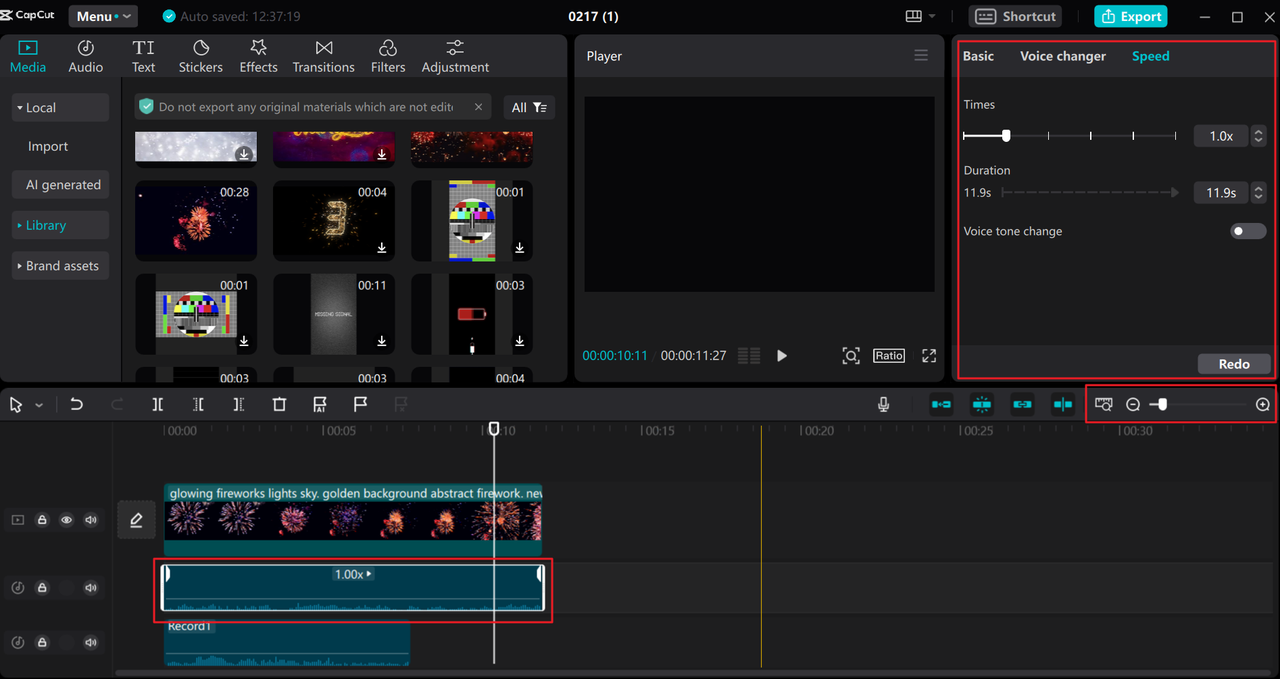 Edit recordings on CapCut desktop, the best free audio recording and editing software