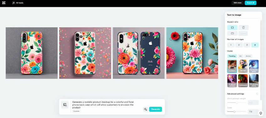 AI image for marketing content