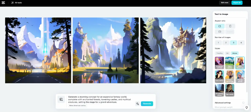 AI image for graphics