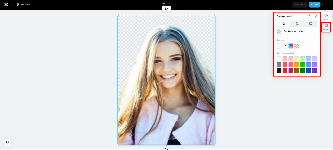 customize background