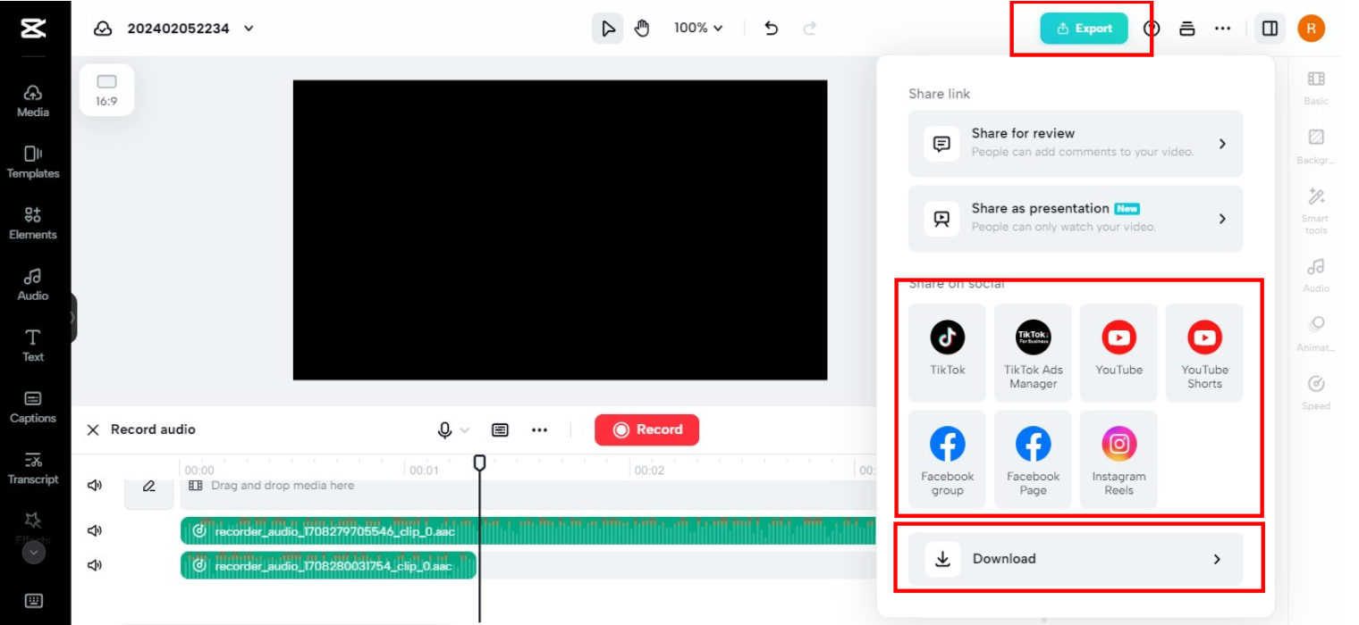 Download and sign up