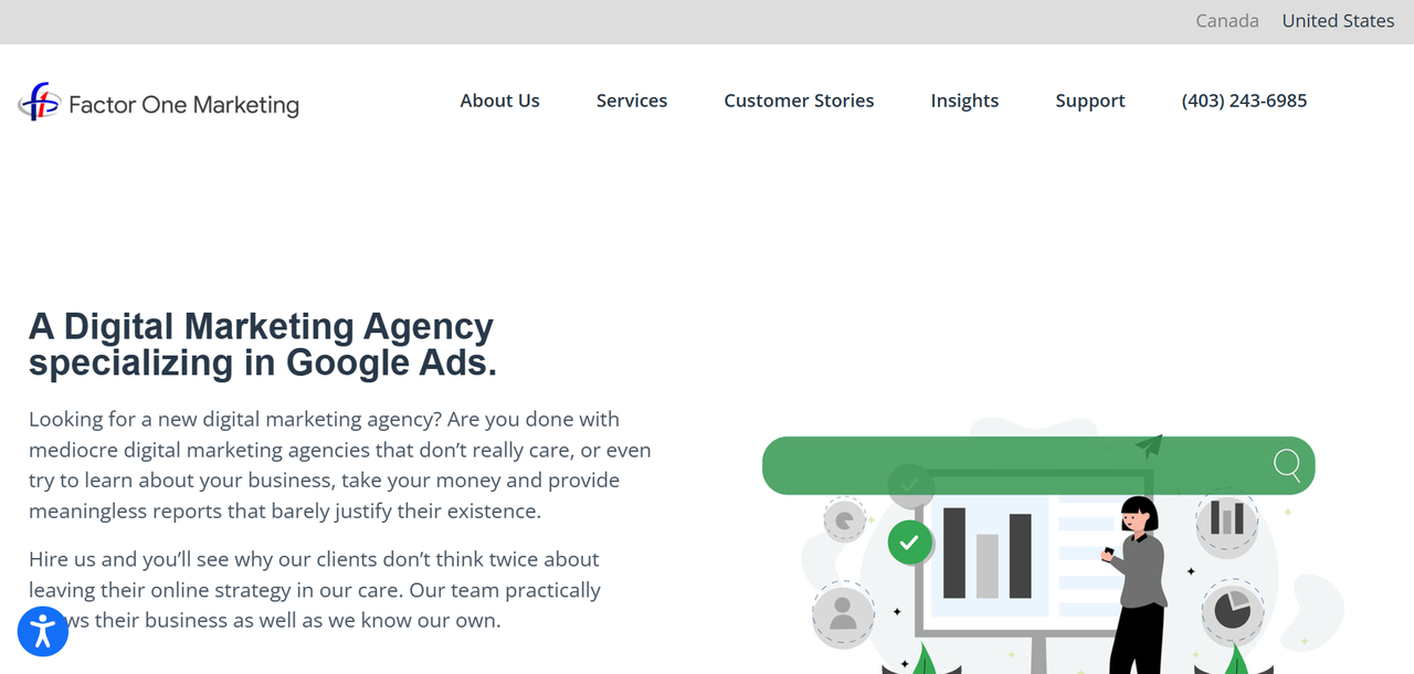 Factor One YouTube management company homepage