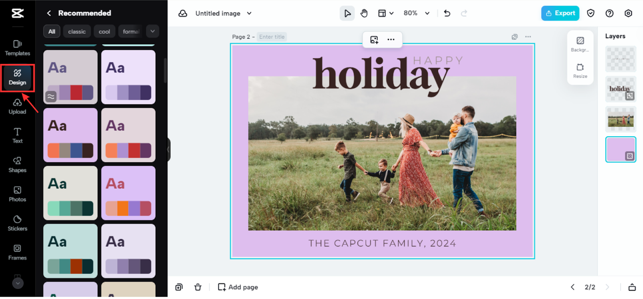 Color combinations and themes