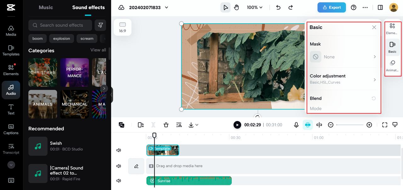  How to create videos on the CapCut online video editor and music studio app