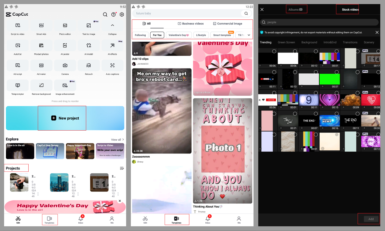 how to import video on CapCut mobile